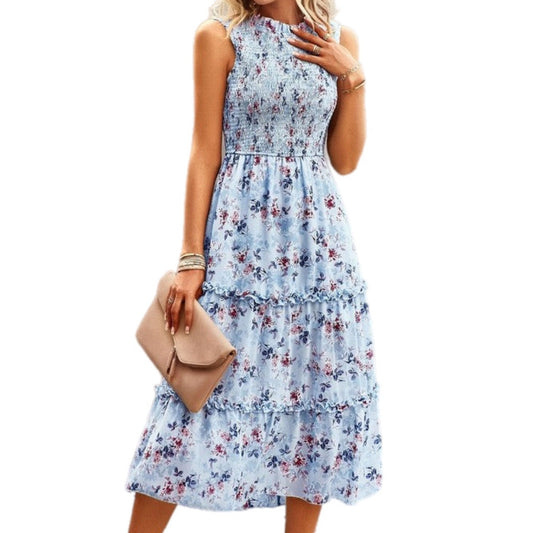 Floral Ruffled Dress