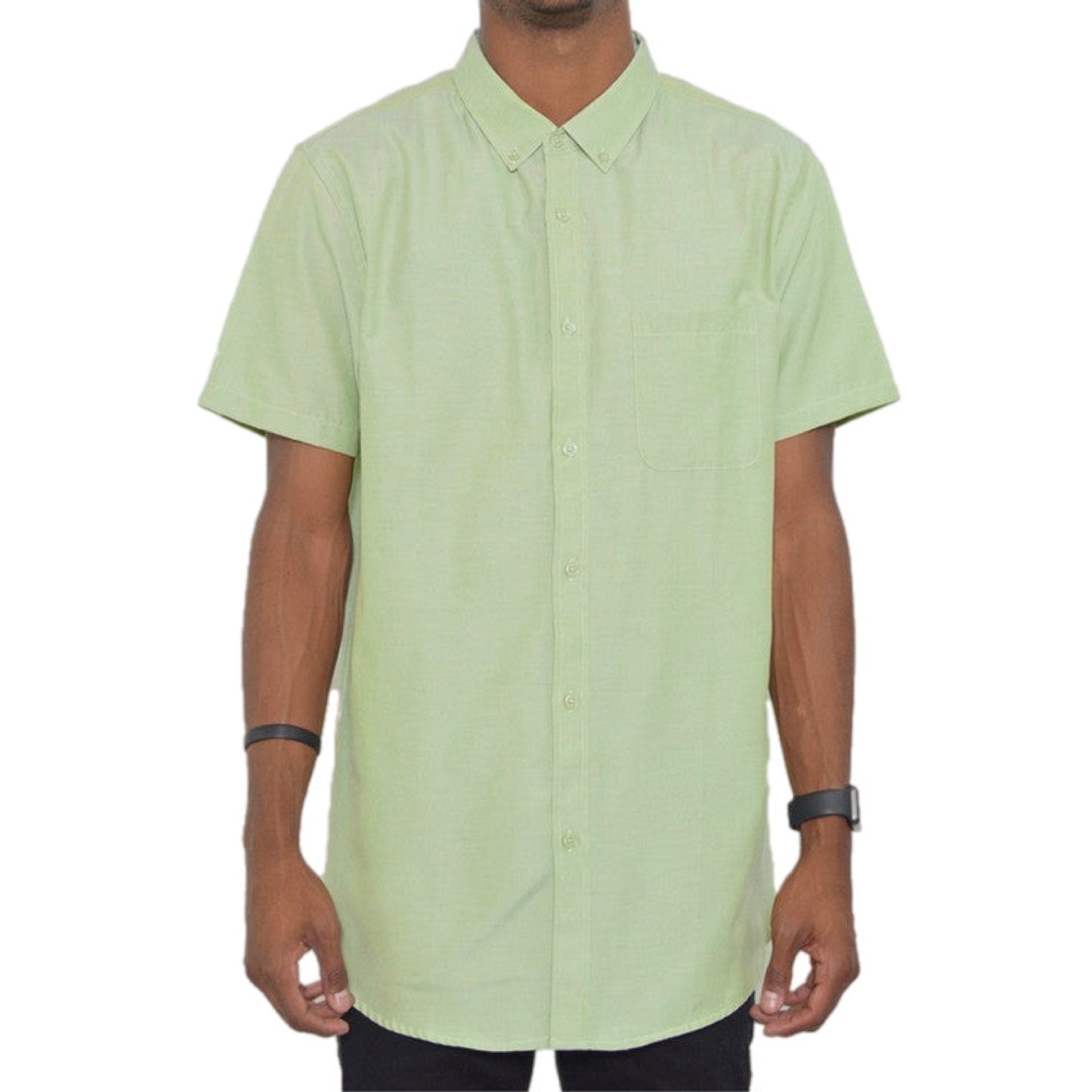 Summer Breeze Short-Sleeve Button-Up Shirt