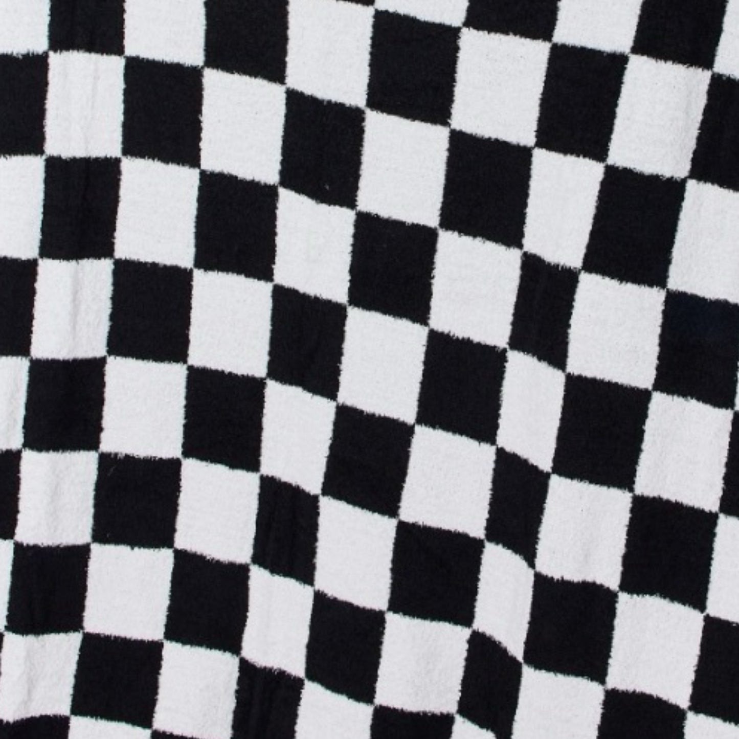 Checkered Decorative Throw Blanket