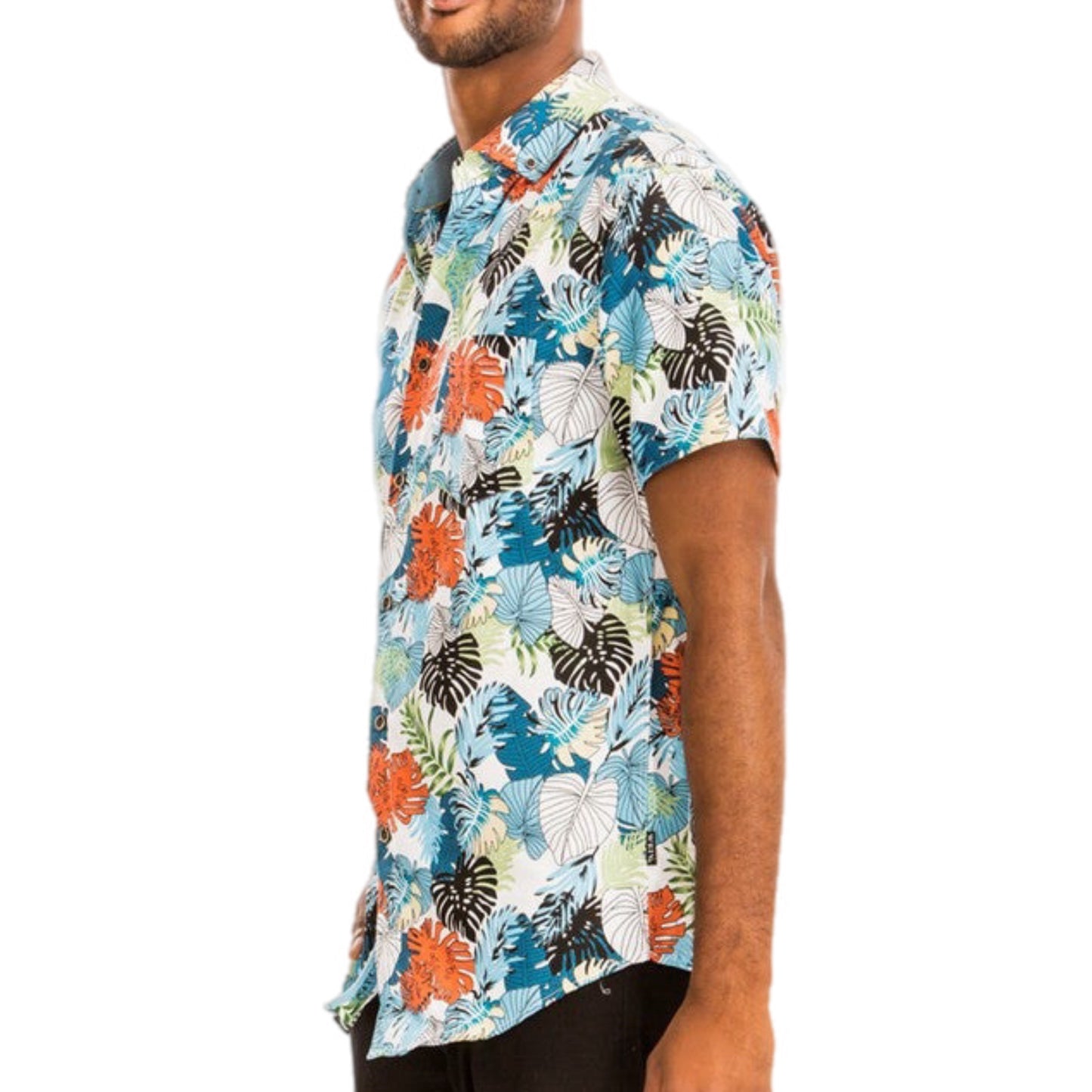 Island Breeze Floral Print Shirt