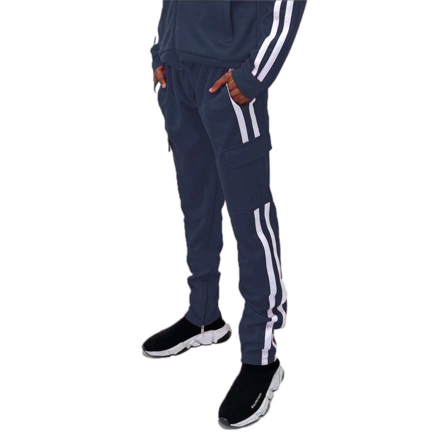 Athletic Striped Track Pants