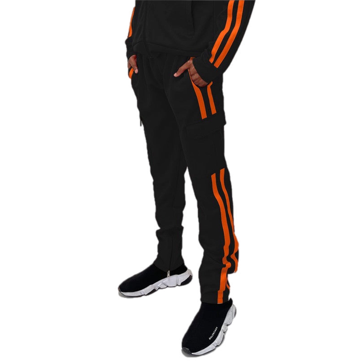 Athletic Striped Track Pants