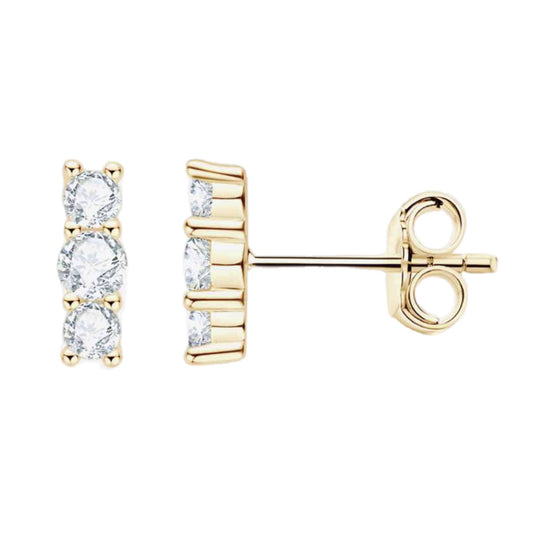 Moissanite Stud Earrings