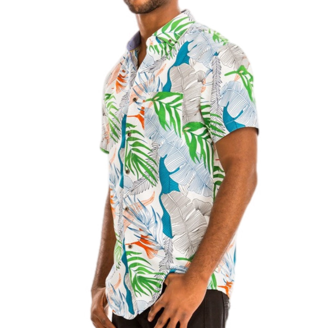 Safari Escape Leaf Print Shirt