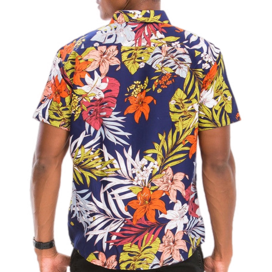 Sunset Bloom Tropical Shirt