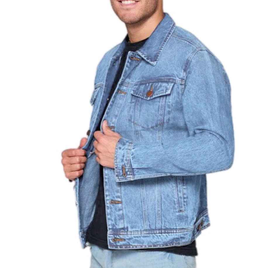 Big & Tall Stretch Denim Jacket