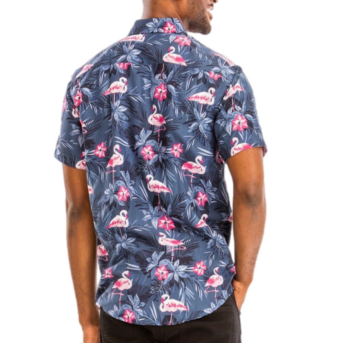 Big & Tall Flamingo Oasis Shirt