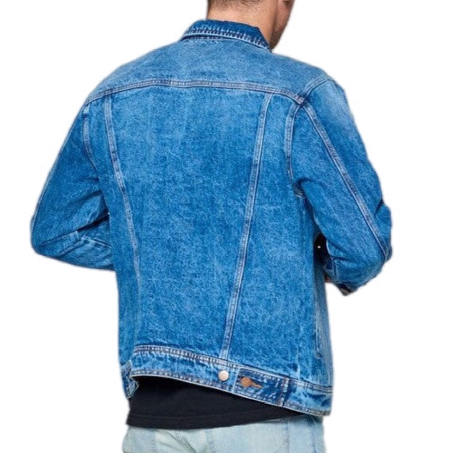 Vintage Fitted Denim Jacket