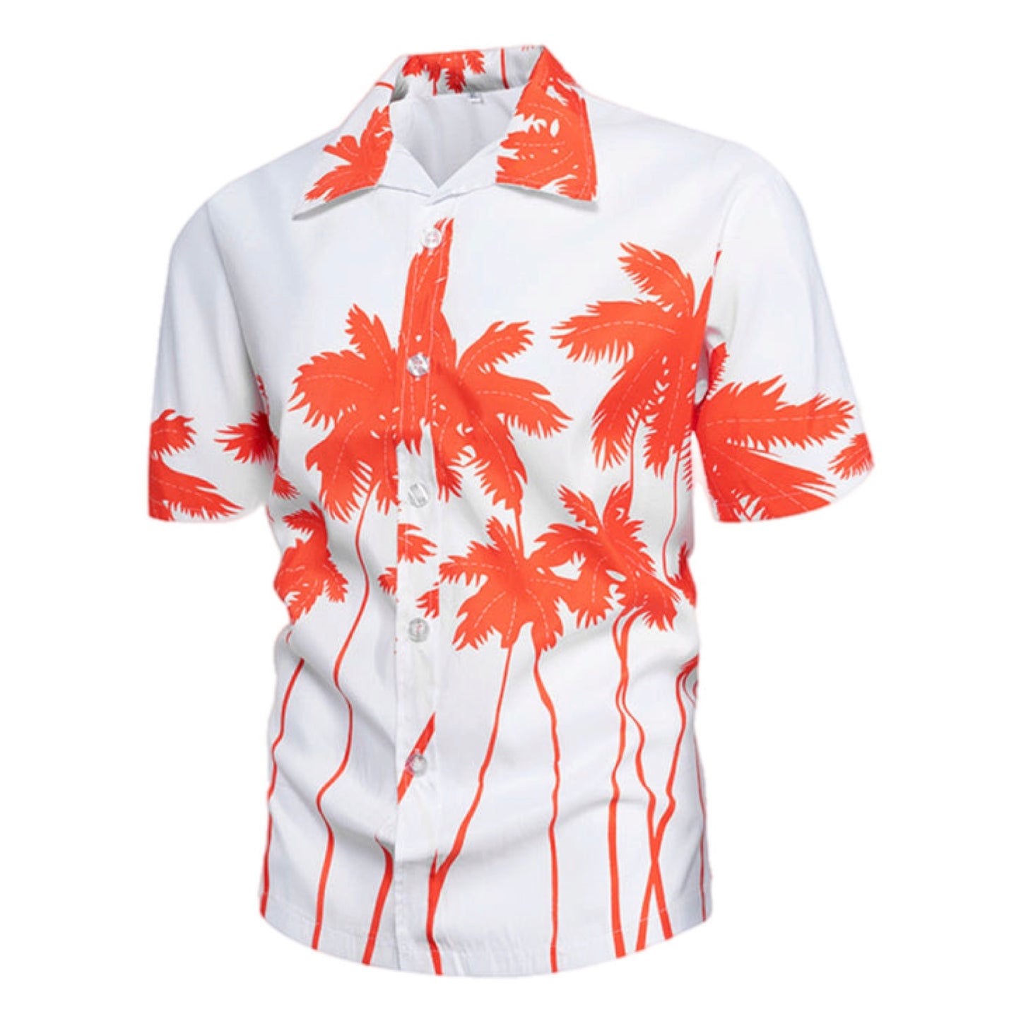 Short Sleeve Button Up Hawaiian Shirt