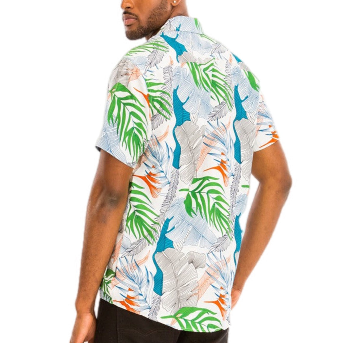 Safari Escape Leaf Print Shirt