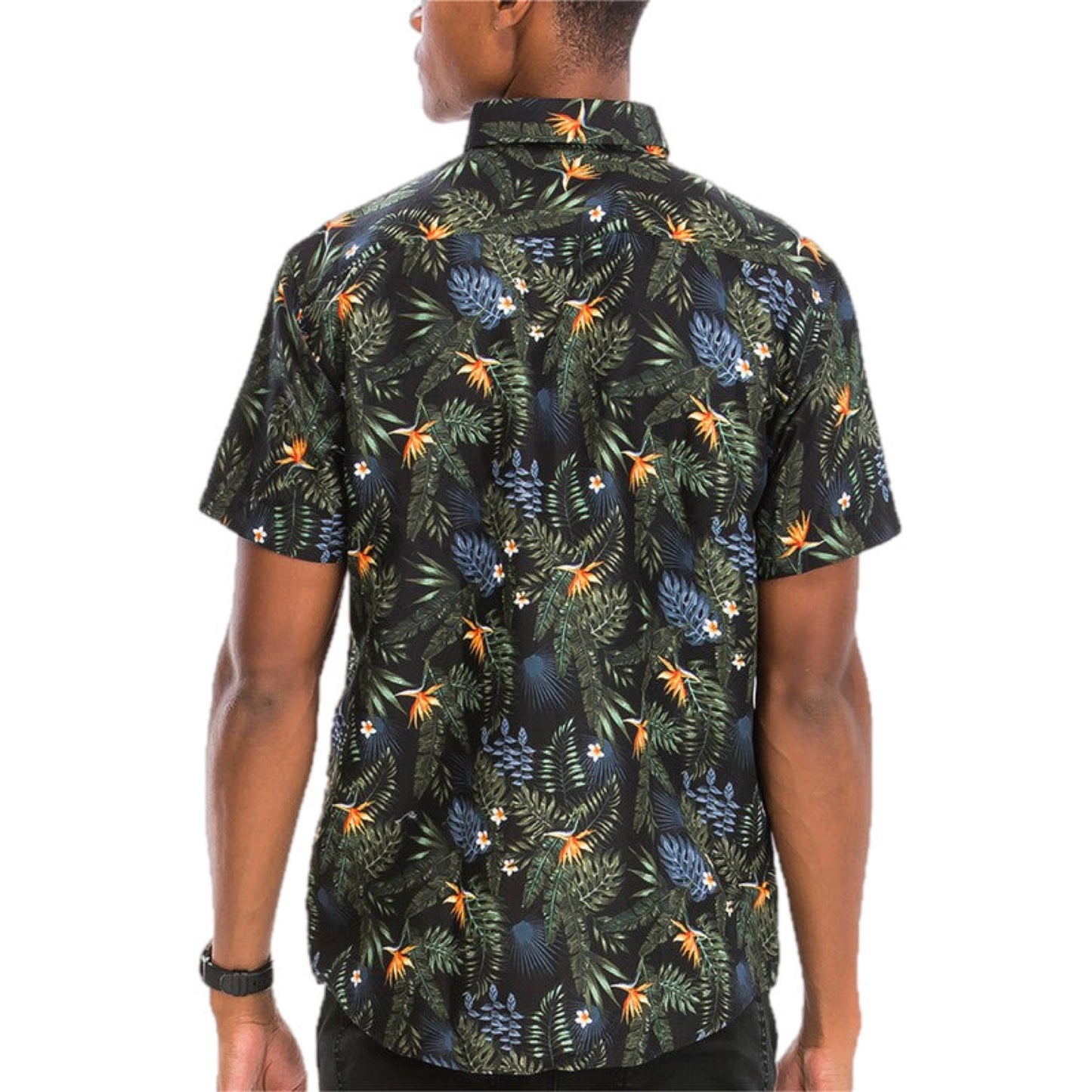 Enchanted Forest Short Sleeve Button Down