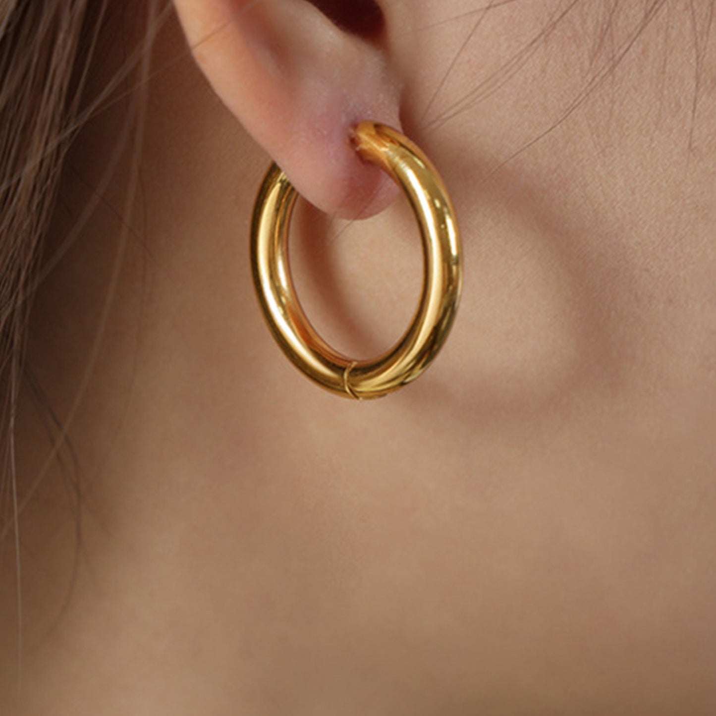 Huggie Hoop Earrings