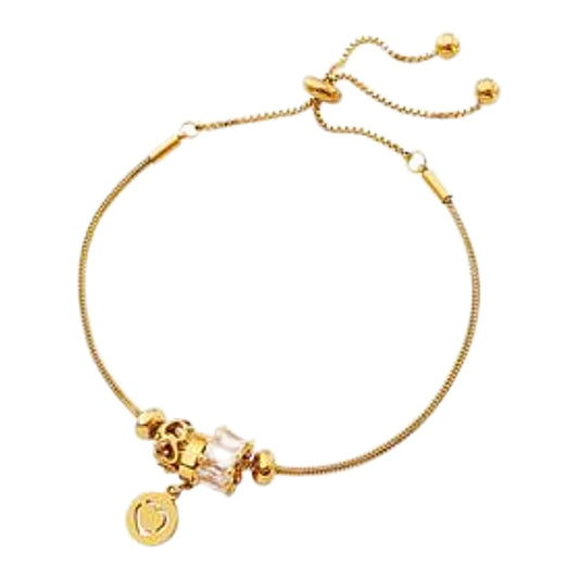 Gold Charm Bracelet