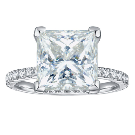 5.52 Carat Moissanite Ring