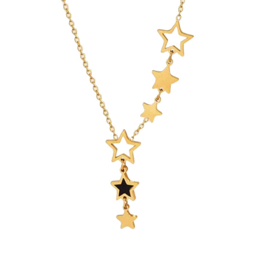 Gold Star Charm Necklace