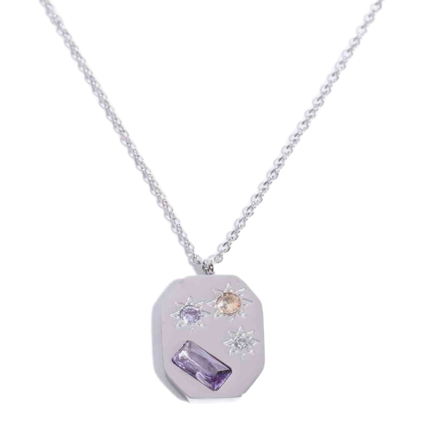 CZ Charm Necklace