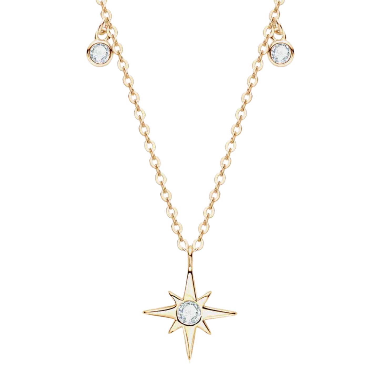 Moissanite Star Charm Necklace