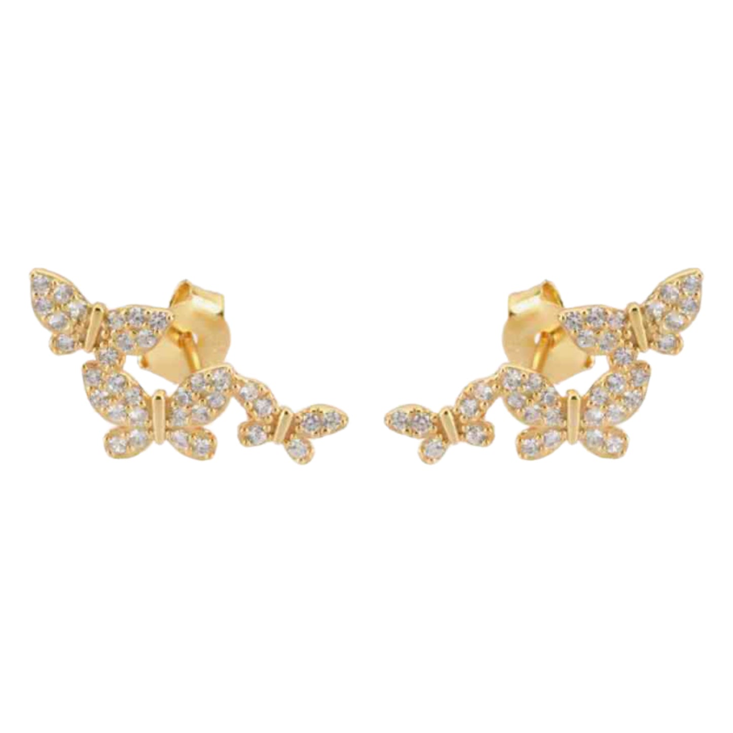 Butterfly Stud Earrings