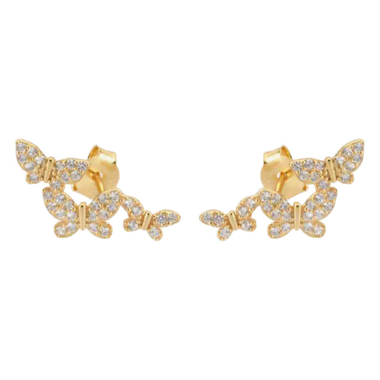 Butterfly Stud Earrings