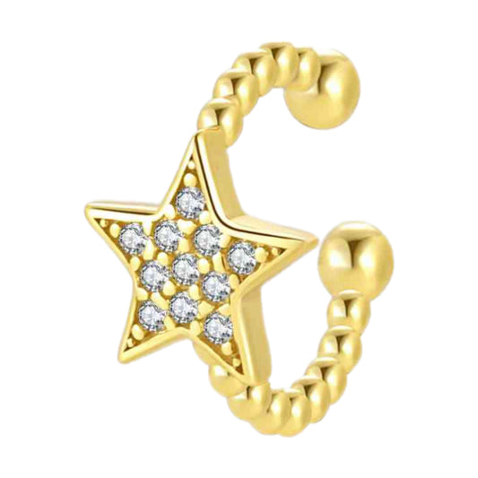 CZ Star Ear Cuff