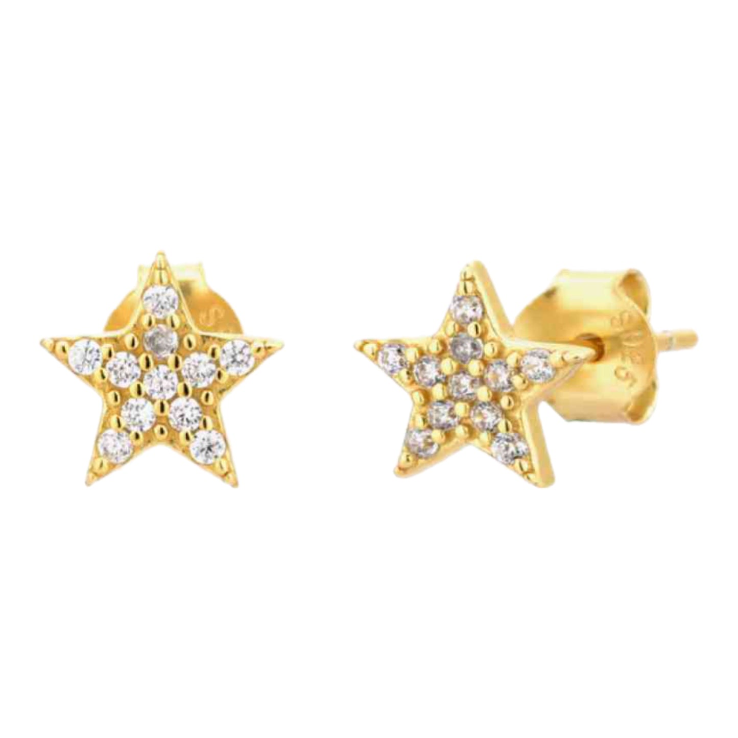 Star CZ Earrings