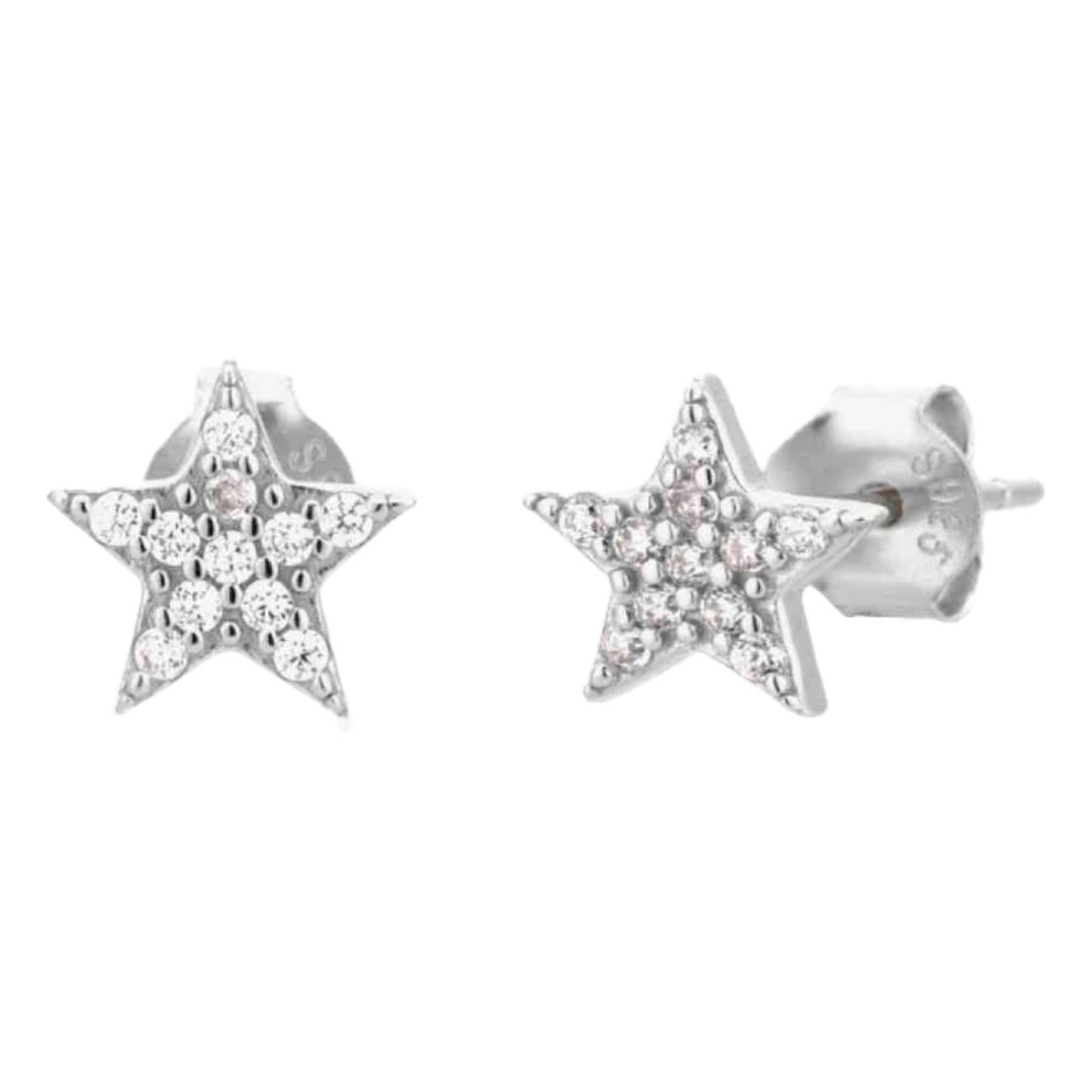 Star CZ Earrings