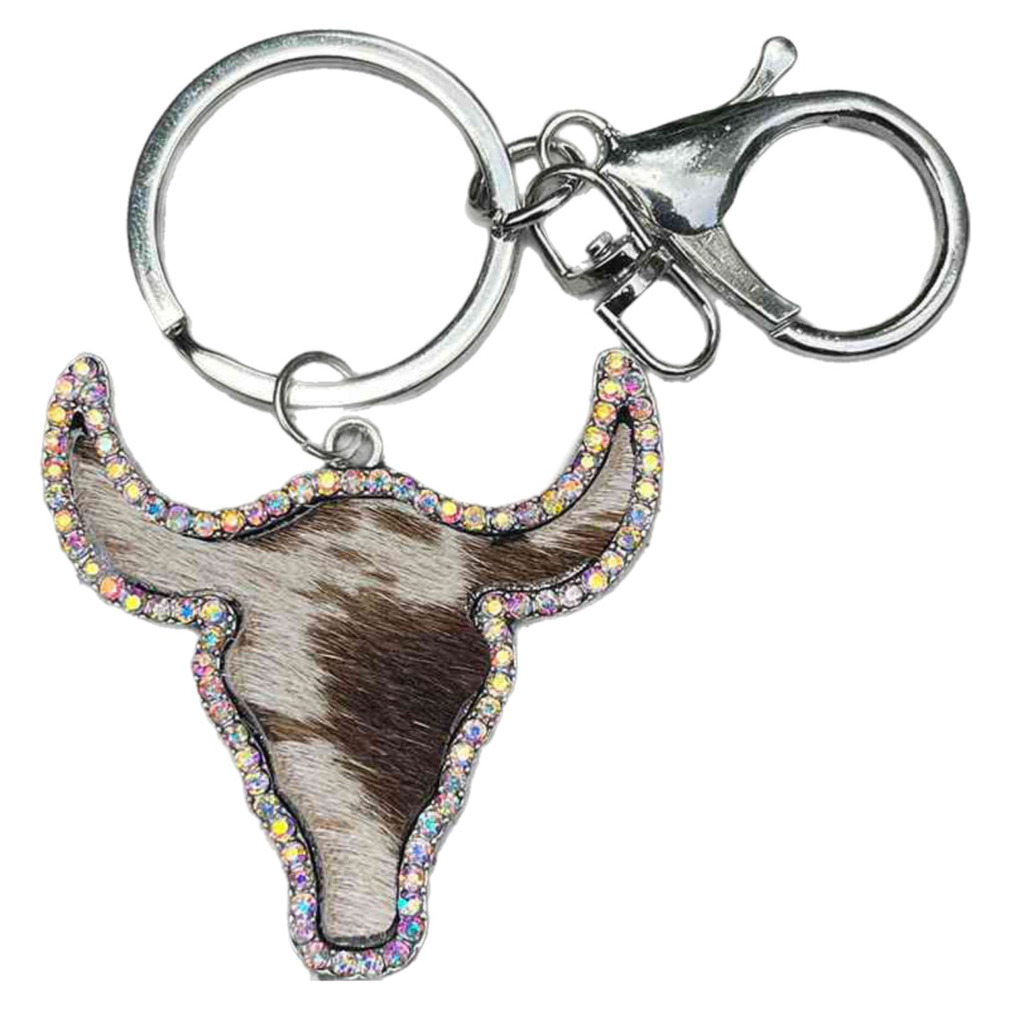 Bull Keychain