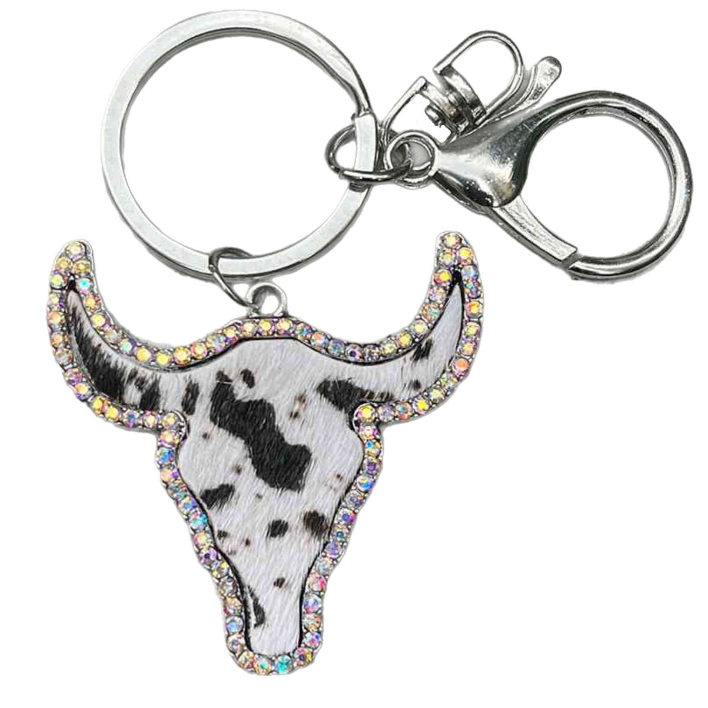 Bull Keychain