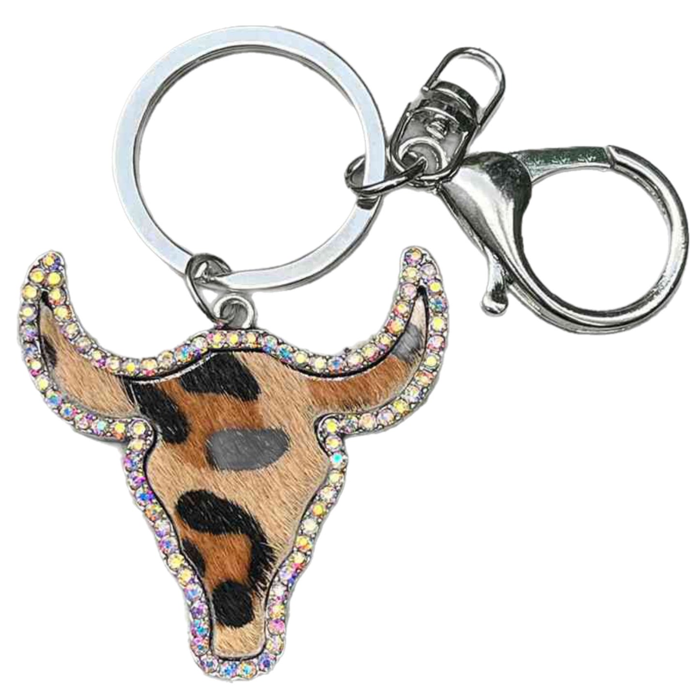 Bull Keychain