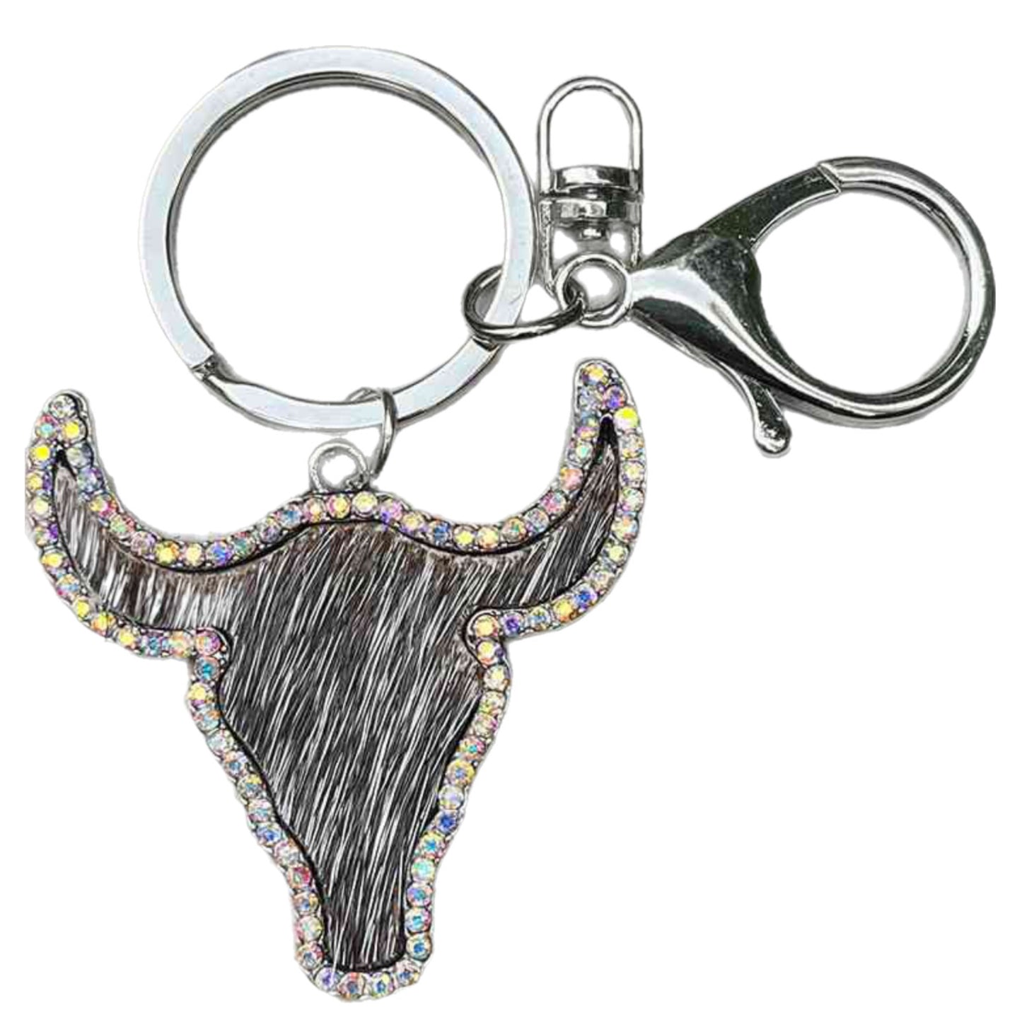 Bull Keychain