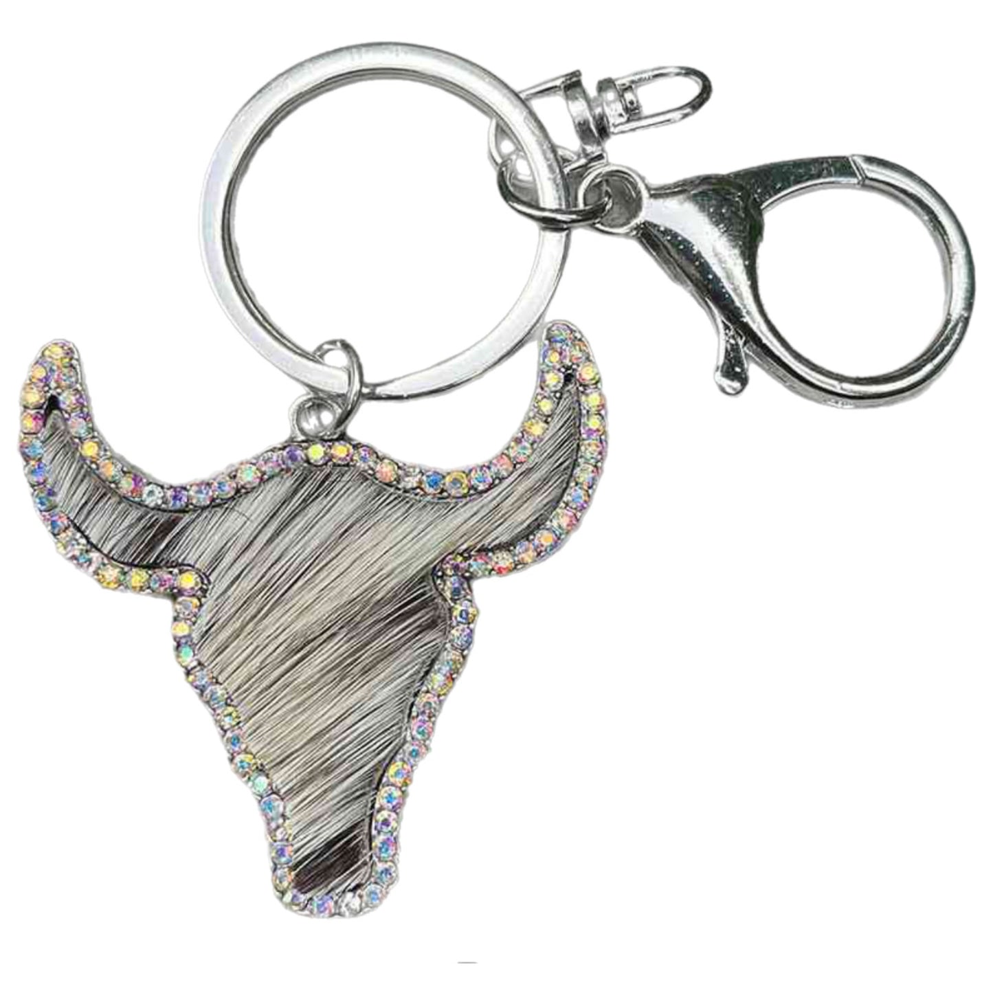 Bull Keychain