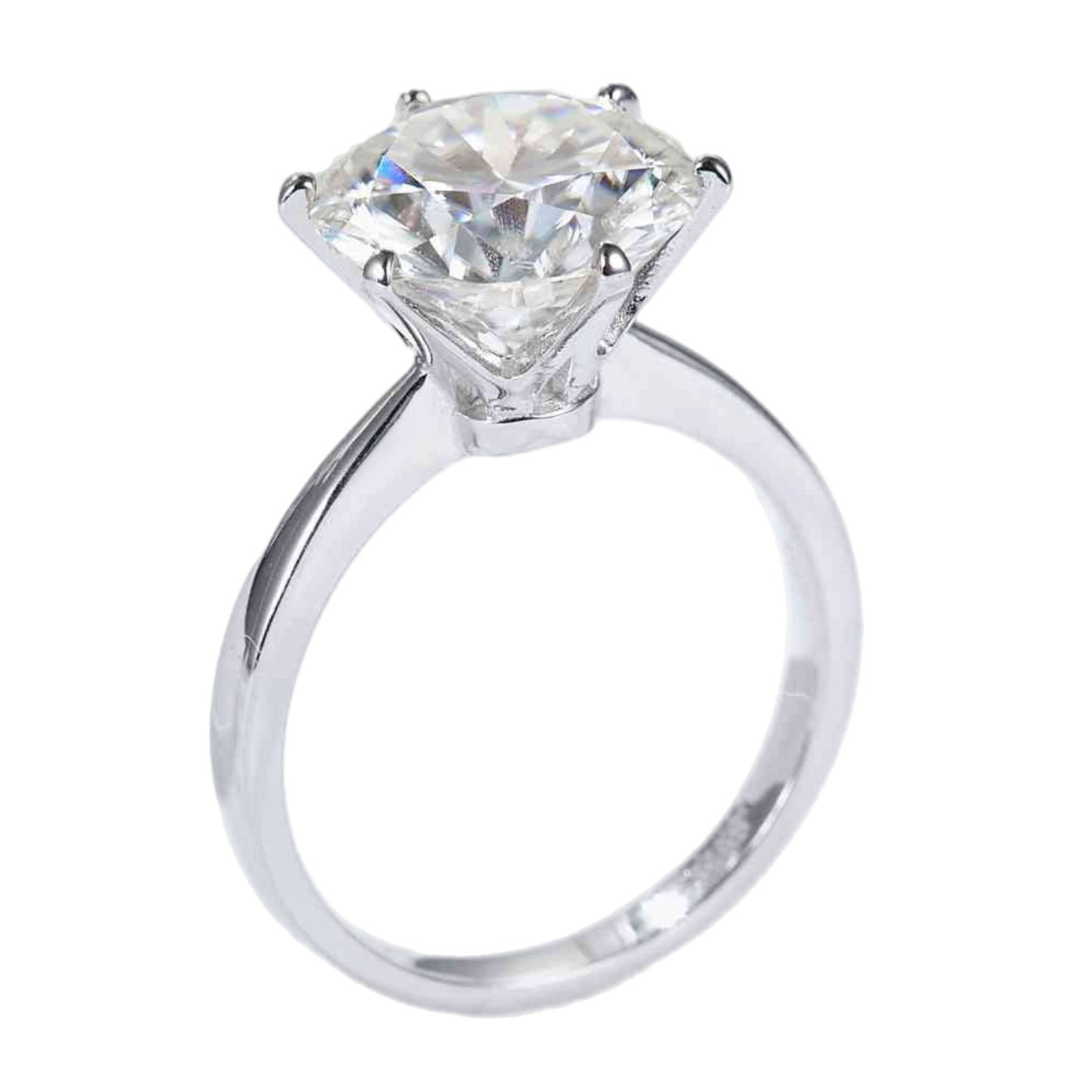 5 Carat  Moissanite Ring