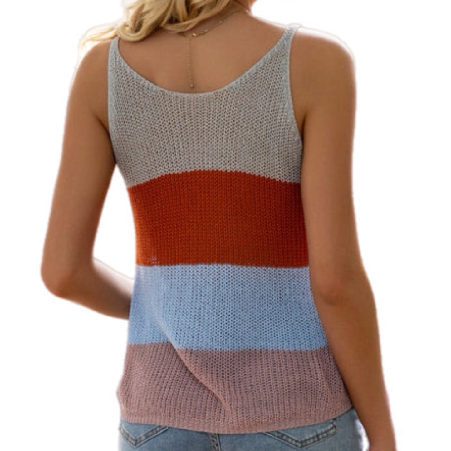 Multi-Color Knit Top