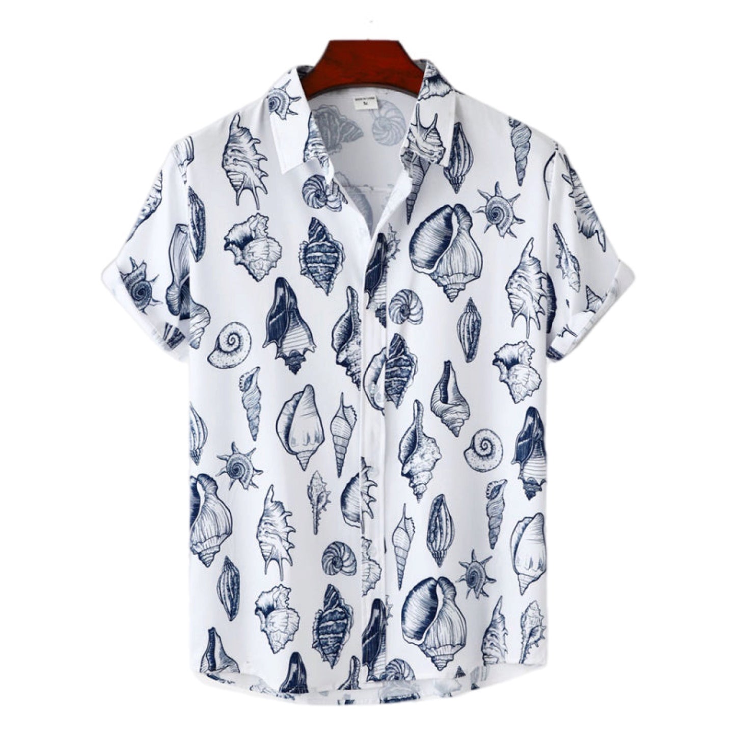 Hawaiian Button Up Short Sleeve Shirt