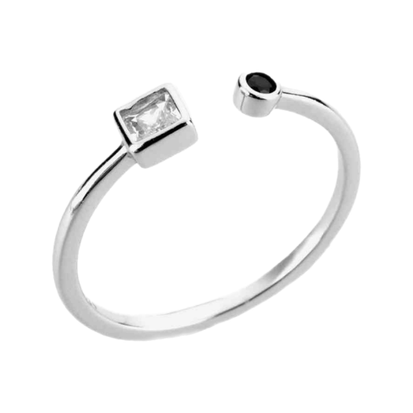 CZ Cuff Ring