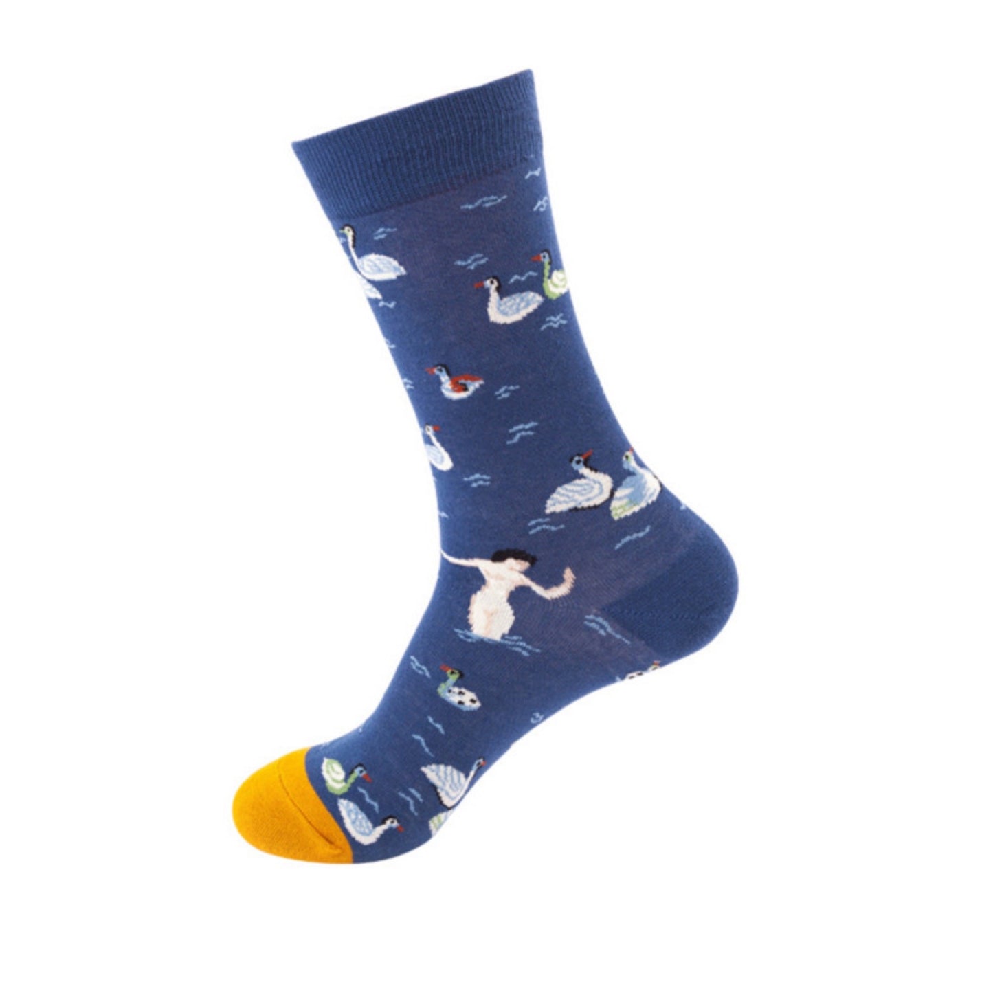 Men's Mid-Calf Fun Patterned Socks