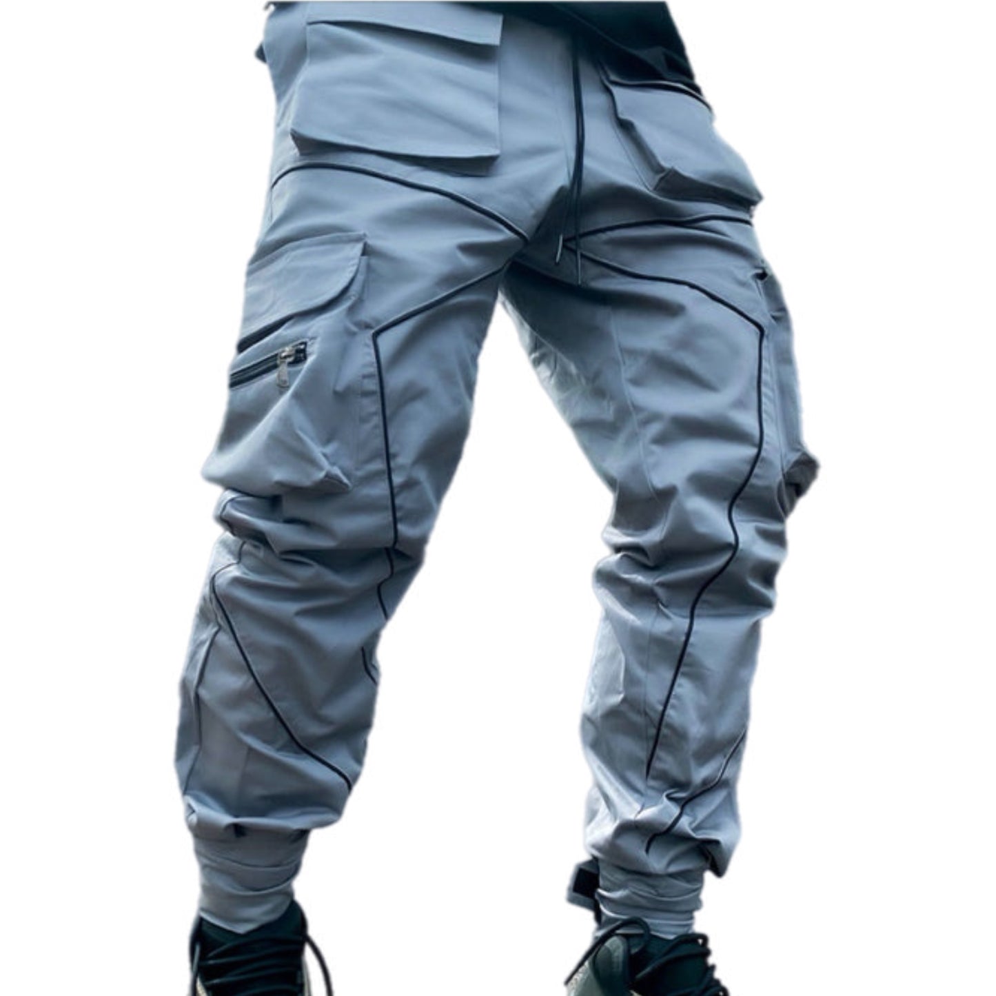 Men's Straight Cargo Pants