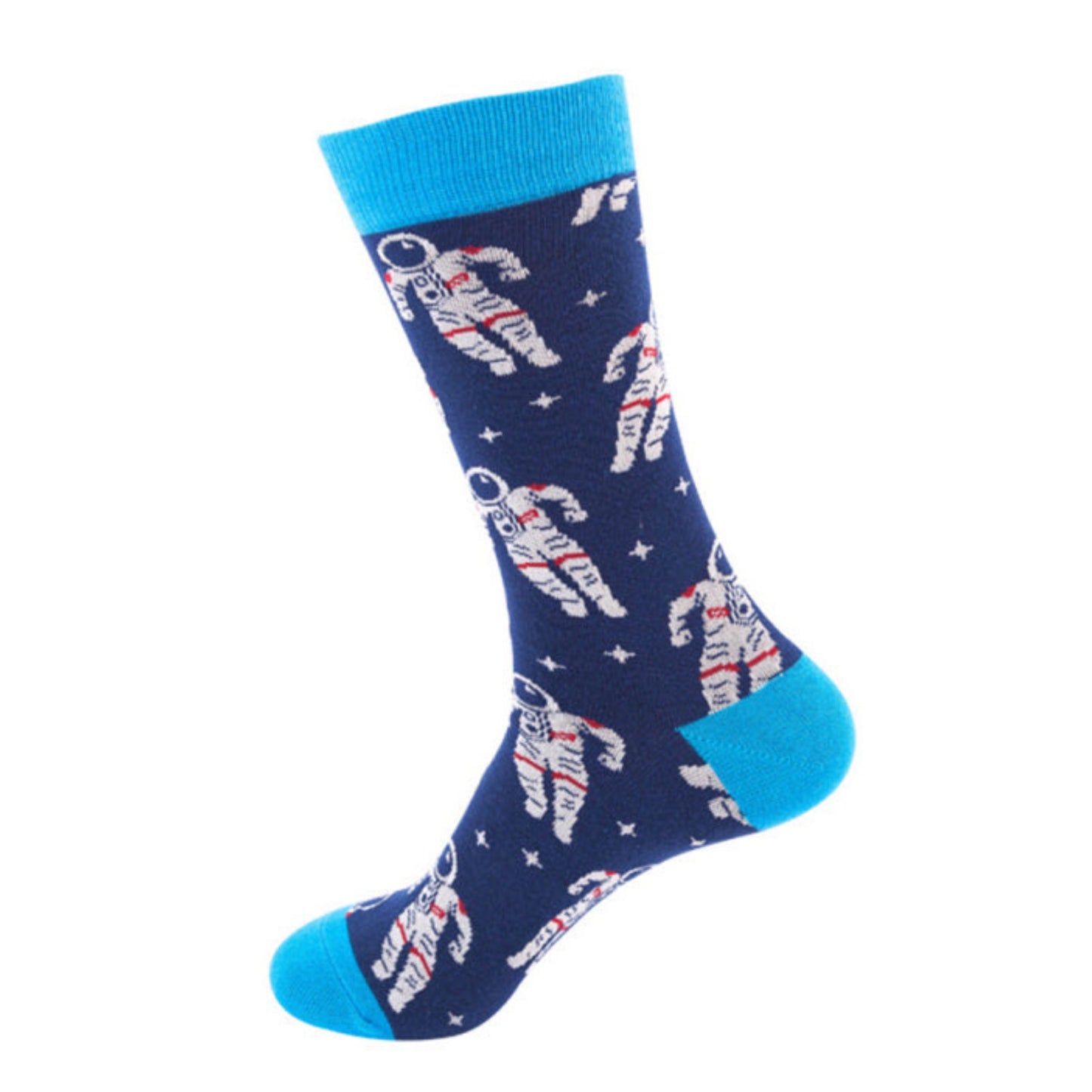 Men's Mid-Calf Fun Patterned Socks