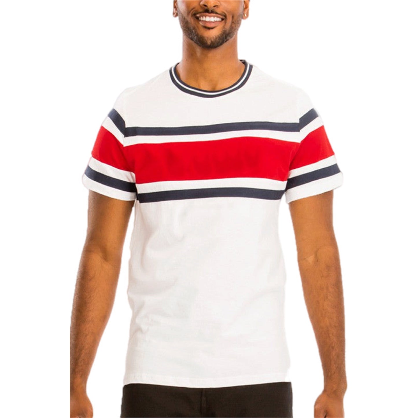 Retro Vibes Striped T-Shirt