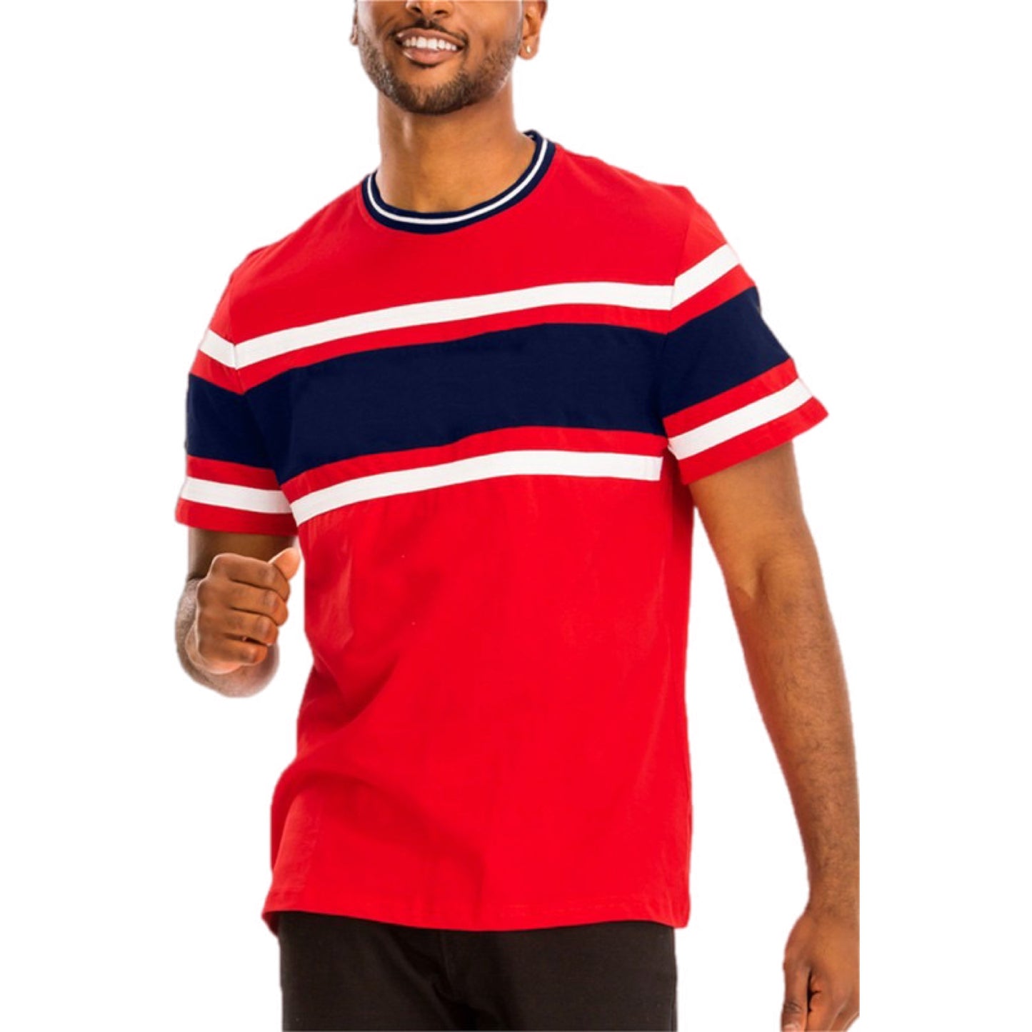 Retro Vibes Striped T-Shirt