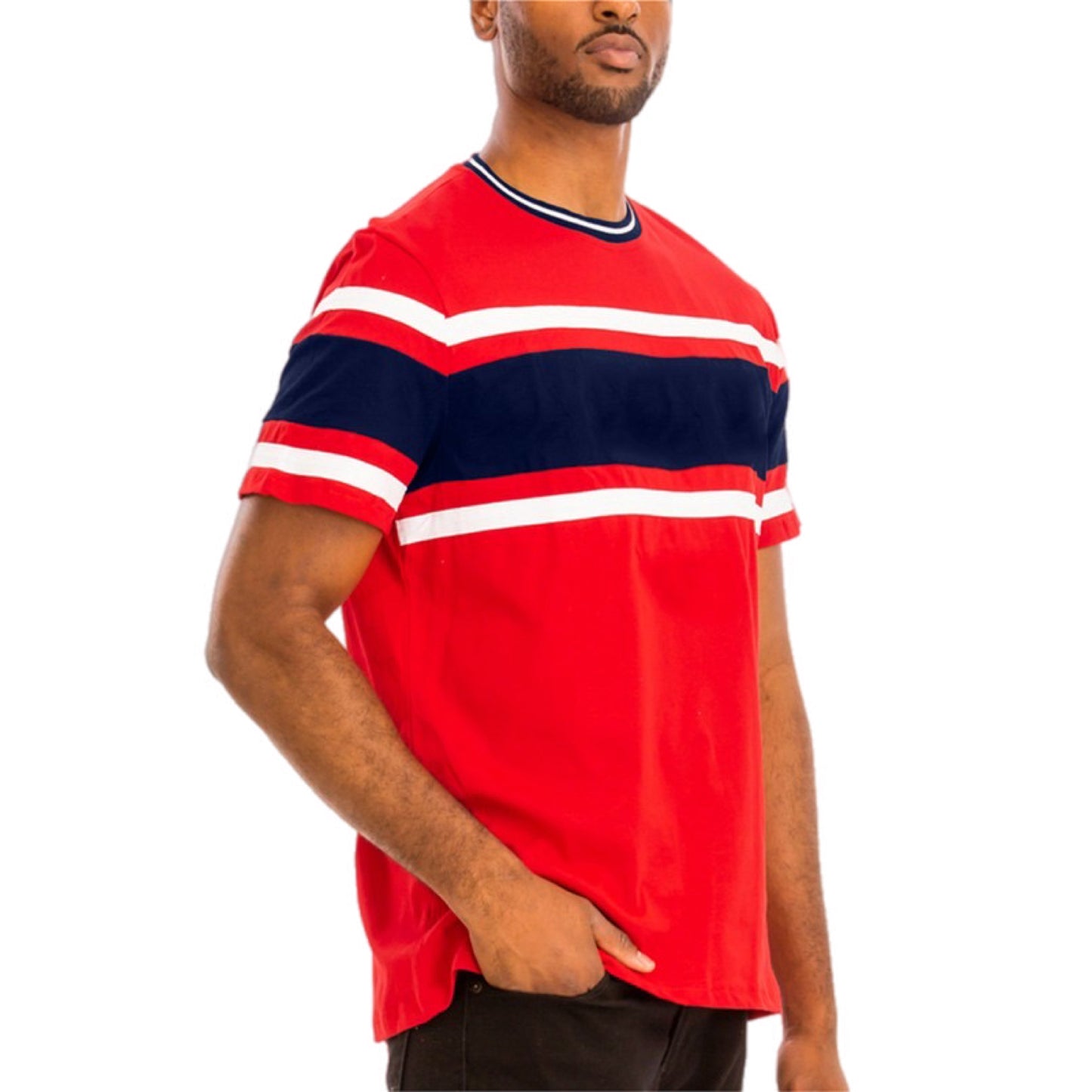 Retro Vibes Striped T-Shirt