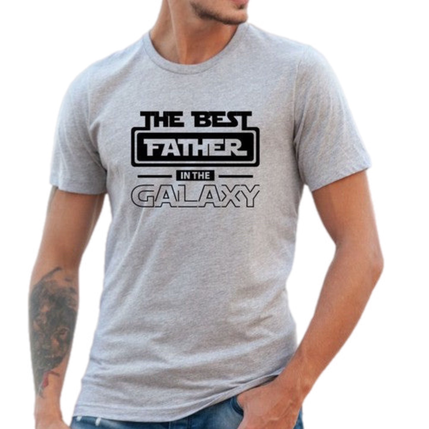 "Best Father in the Galaxy" Plus Tee