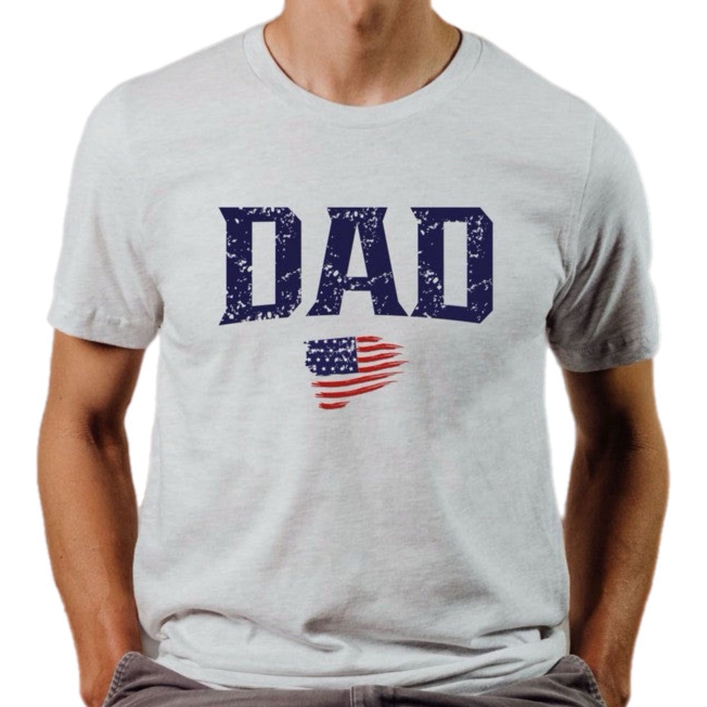 "Patriotic Pop" Dad Tee