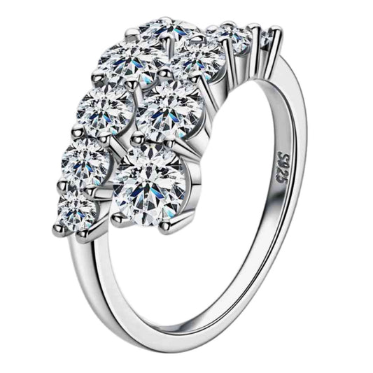 Moissanite 3 Carat Ring