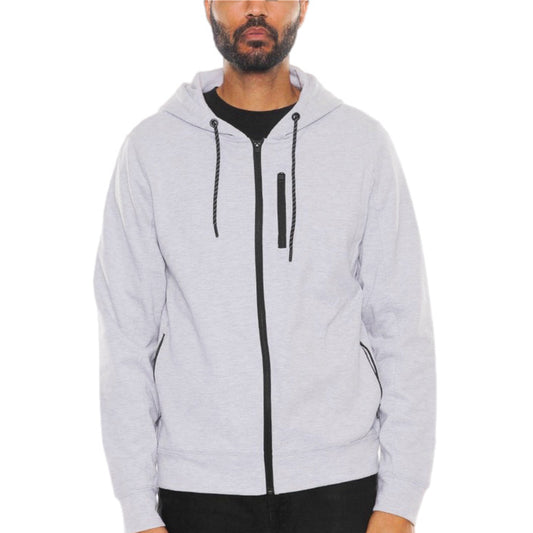 Zip-Up Hooded Jacket