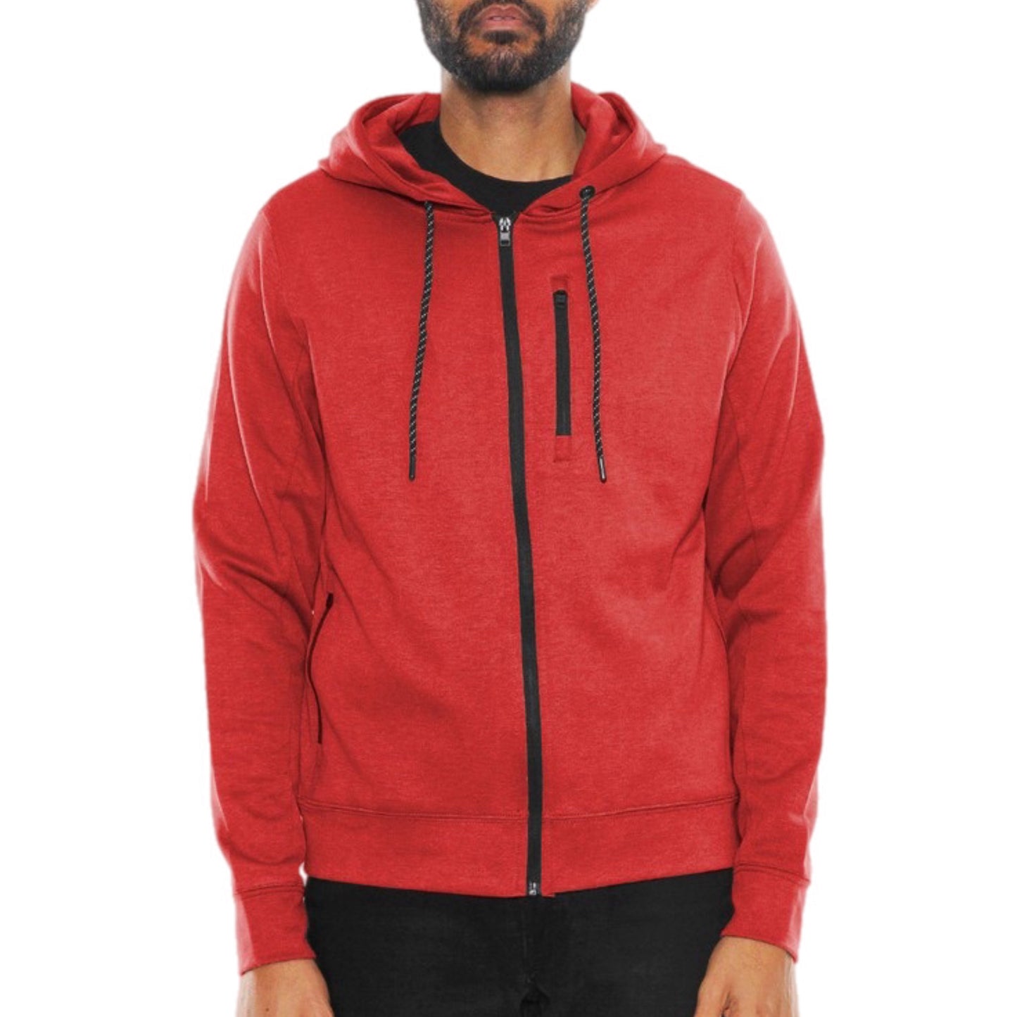 Zip-Up Hooded Jacket