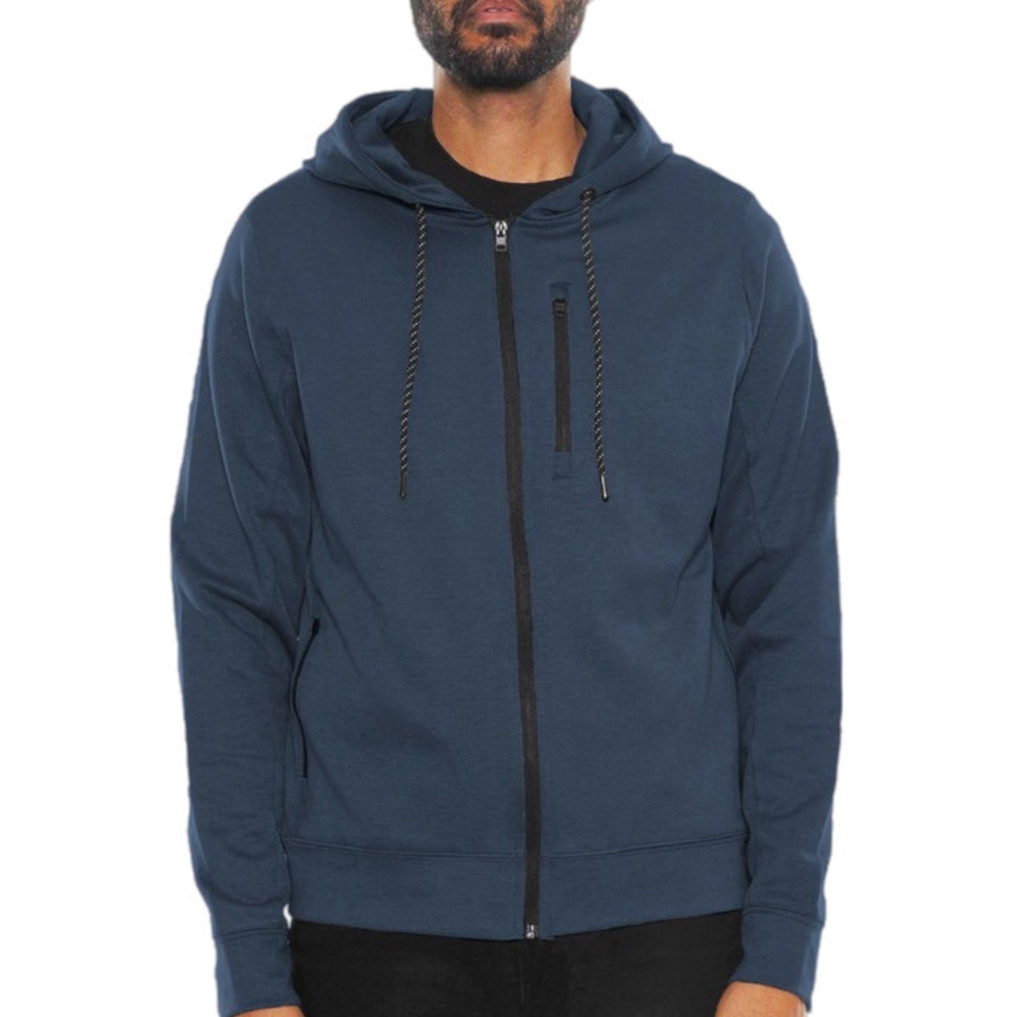 Zip-Up Hooded Jacket