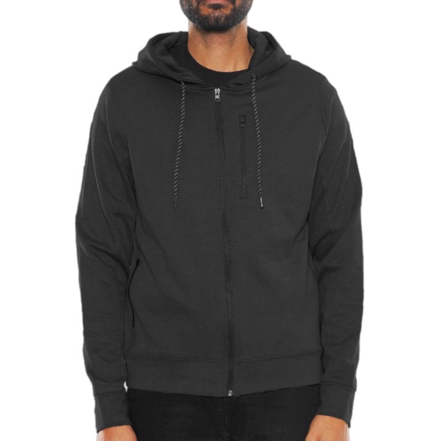 Zip-Up Hooded Jacket