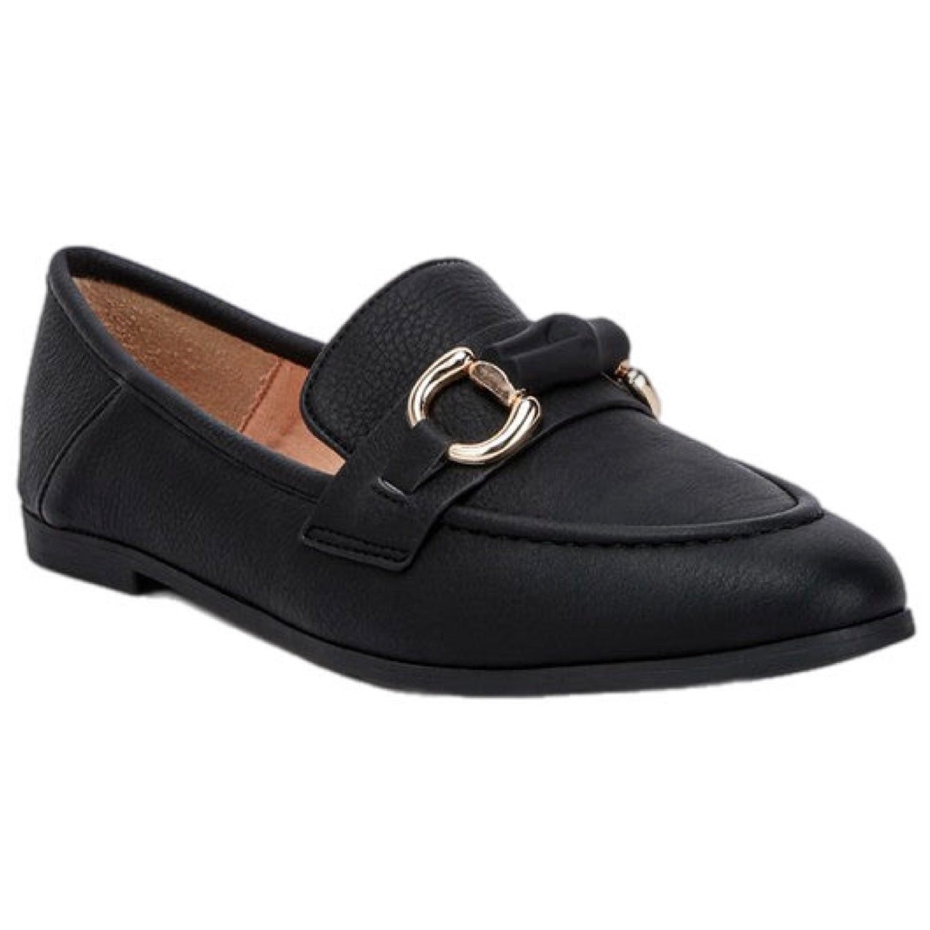 Asher Horsebit Embellished Raffia Loafers