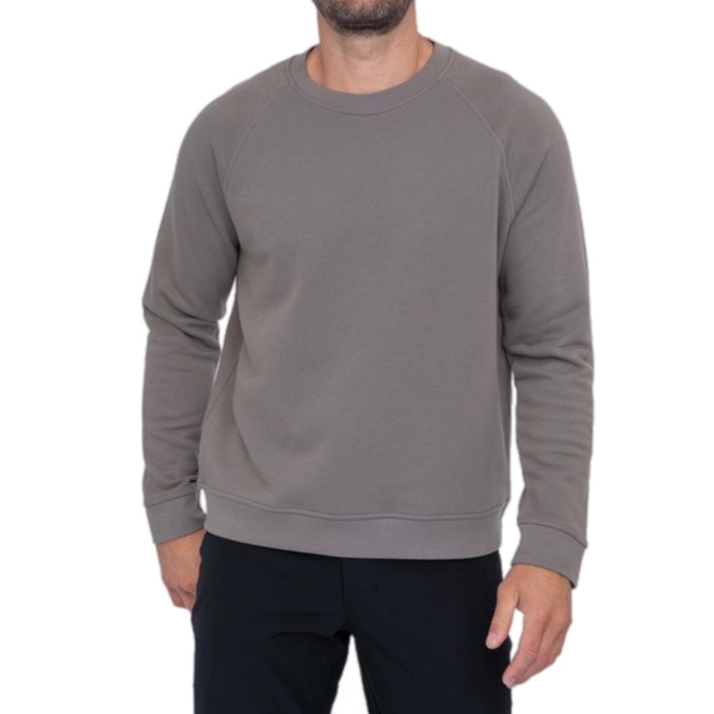 Cotton Blend Classic Crewneck